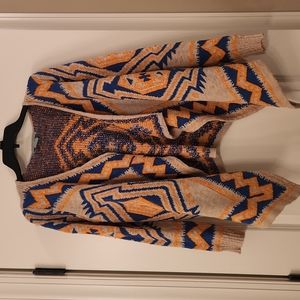 Flying Tomato, L, Aztec Cardigan